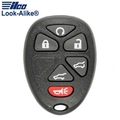 Ilco LAL RKE-GM-6B1 GENERAL MOTORS 6 BUTTON REMOTE KEYLESS ENRTY ILCO-AX00010530